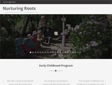 Tablet Screenshot of nurturingroots.org